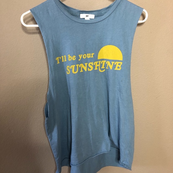 BP. I’ll be your sunshine graphic sleeveless top - Picture 2 of 5